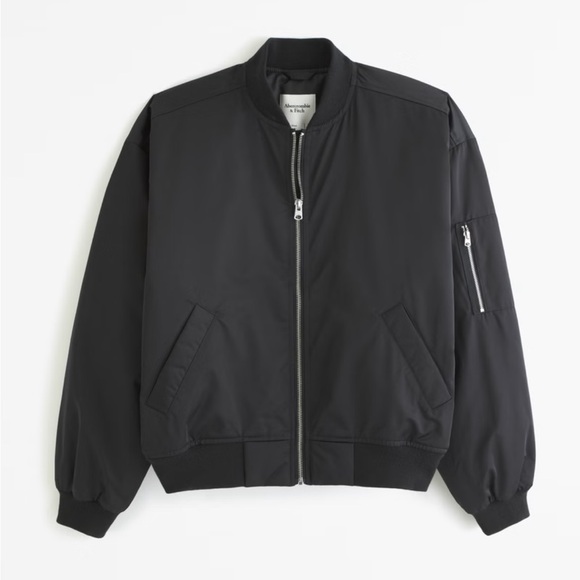Nylon Bomber Jacket - Picture 2 of 12